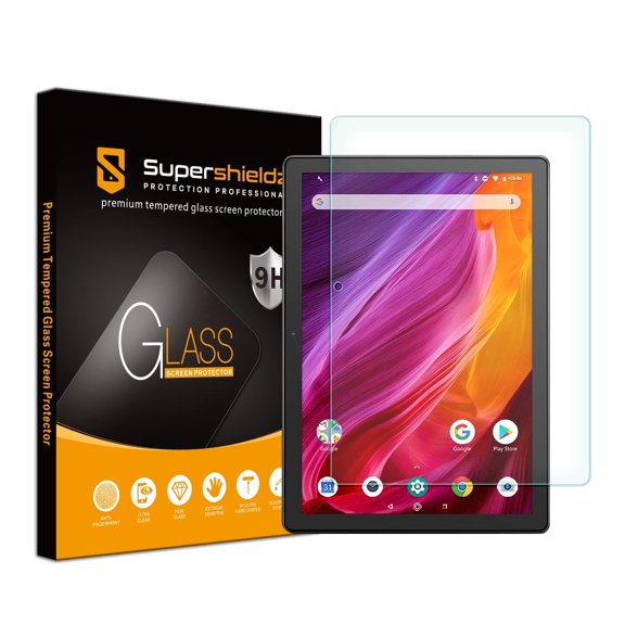 [1-Pack] Supershieldz for Dragon Touch K10 Tablet / Notepad K10 Tablet (10.1 inch) Tempered Glass Screen Protector, Anti-Scratch, Anti-Fingerprint, Bubble Free