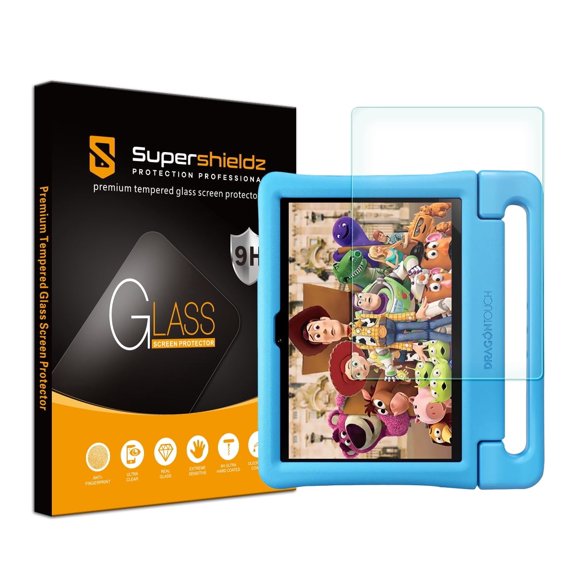 [1-Pack] Supershieldz for Dragon Touch KidzPad Y88X 10 Kids Tablet (10.1 inch) Tempered Glass Screen Protector, Anti-Scratch, Anti-Fingerprint, Bubble Free