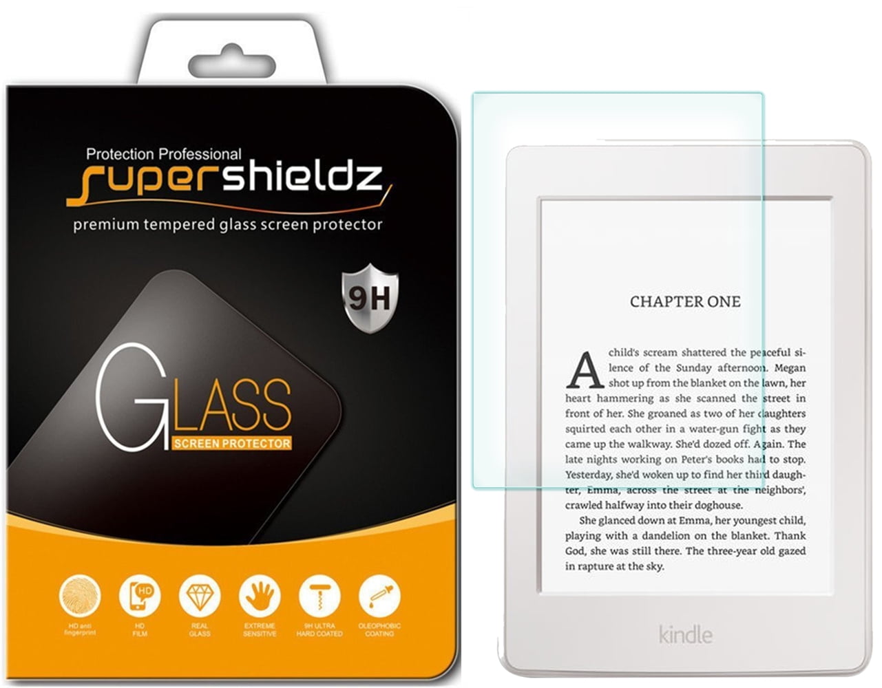 [1Pack] Supershieldz for Kindle / Kindle Touch / Kindle Paperwhite