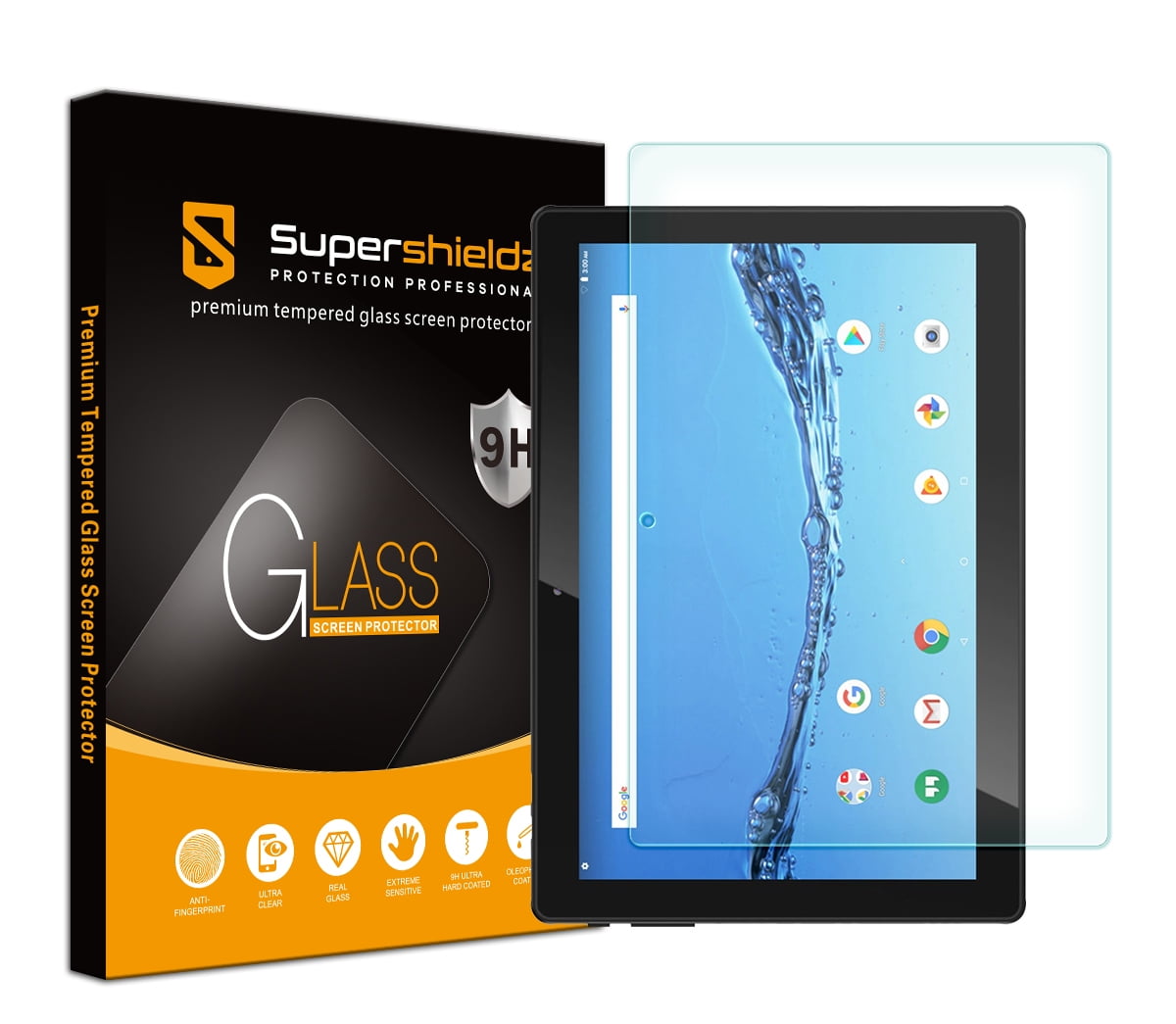 [1Pack] Supershieldz for Digiland 10.1 inch Tablet (DL1036) Tempered