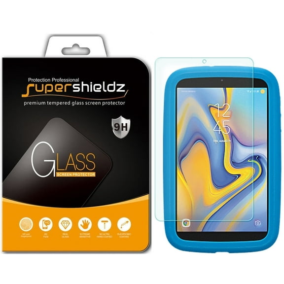 [1-Pack] Supershieldz for Verizon Gizmo Tablet by Samsung (2018) Tempered Glass Screen Protector, Anti-Scratch, Anti-Fingerprint, Bubble Free