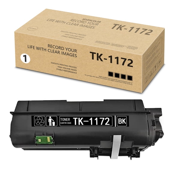 1 Pack TK1172 1T02S50US0 Black Toner Cartridge Replacement for Kyocera M2540d Printer