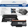 thumbnail image 1 of 1-Pack TN890 Black Toner Cartridge & 1-Pack DR890 Black Drum Unit Replacement for Brother High Capacity with HL-L6250DW L6400DW L6400DWT MFC-L6750DW L6900DW Printer, 1 of 6
