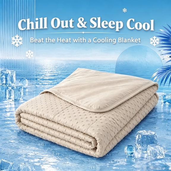 1 Pack TWIN Summer Coolness, Summer Blanket, Cool Down Blanket, Summer Air Conditioning Blanket, Easy Solid Color, Skin Friendly, Breathable