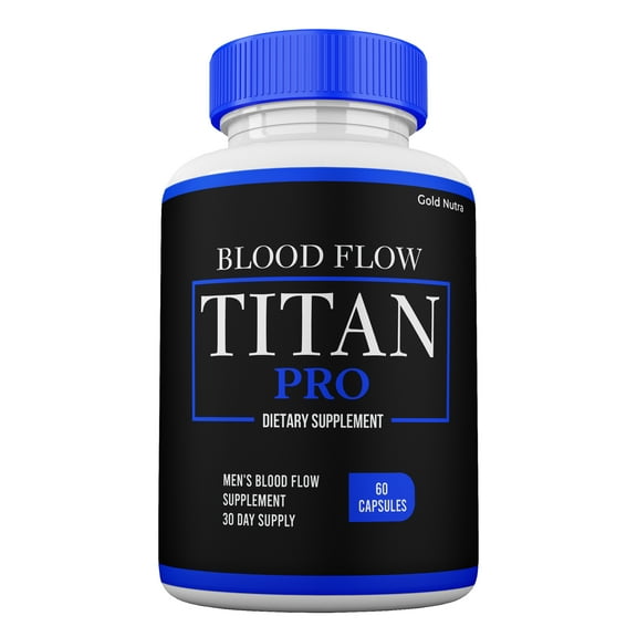 (1 Pack) Titan Pro Pills, Max Performance Titan Pro Capsules High Potency Formula for Men, 1 Month Supply