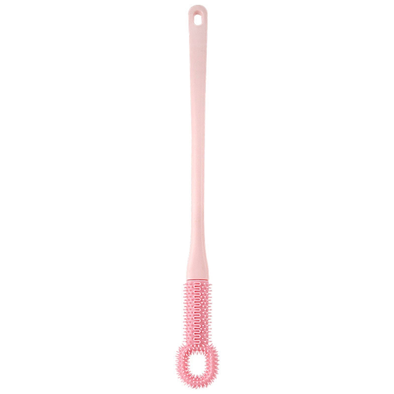 1 Pack Toe Cleaning Brush,Silicone Foot Scrubber for Shower with 15.7 ...