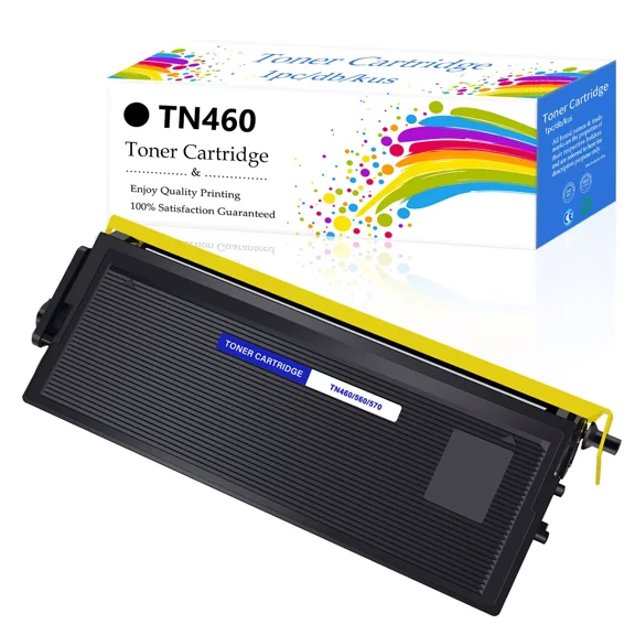 1 Pack Toner Cartridge For Brother TN460 HL-1250 HL-1270 HL-1435 HL-1440 HL-1450