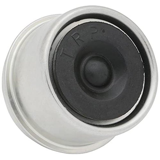 1Pack Trailer Axle Wheel Hub and Bearing Dust Cap 1.98" Hub with Rubber Plug, Replacement for
