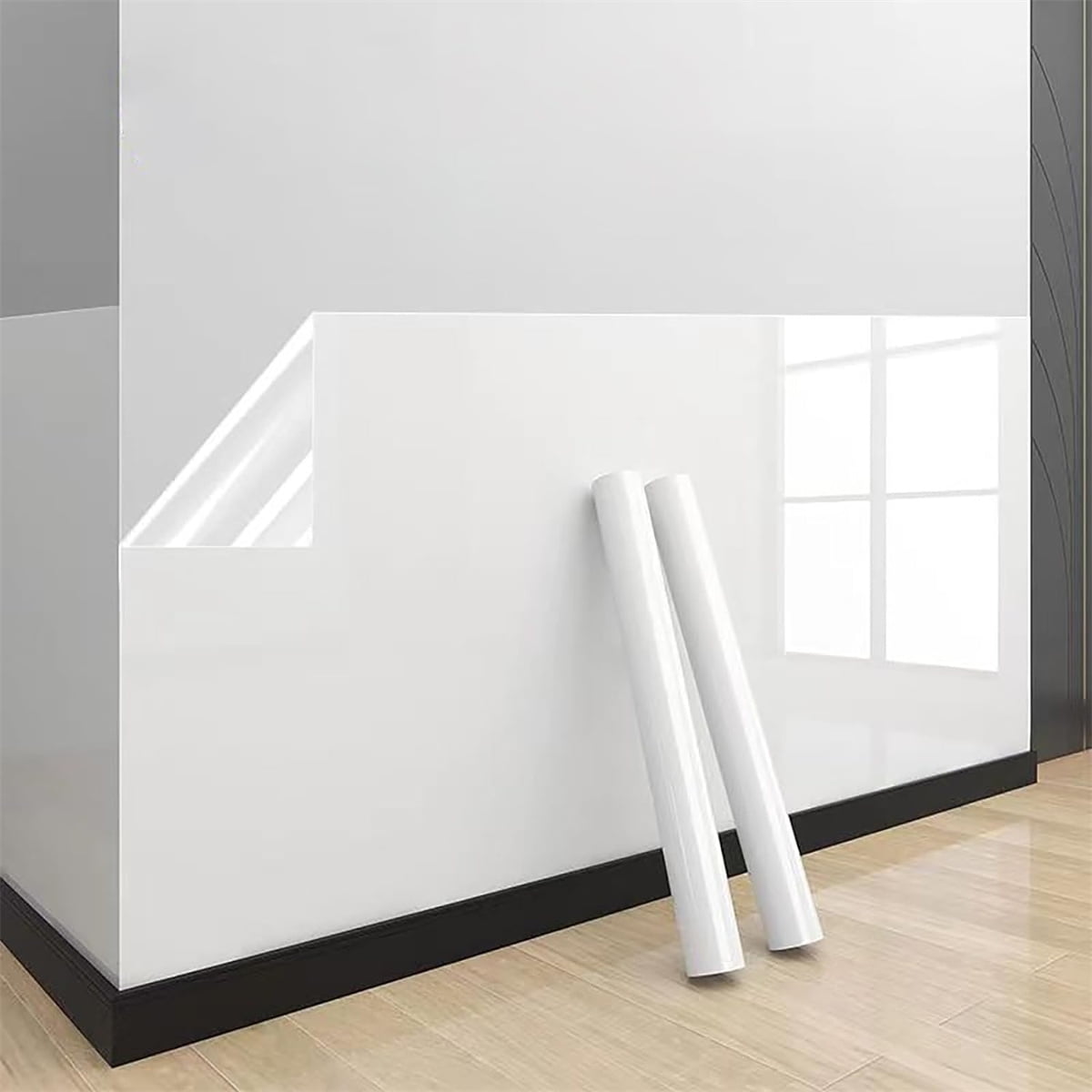 1 Pack Transparent Electrostatic Stickers,Clear Wall Protector Contact