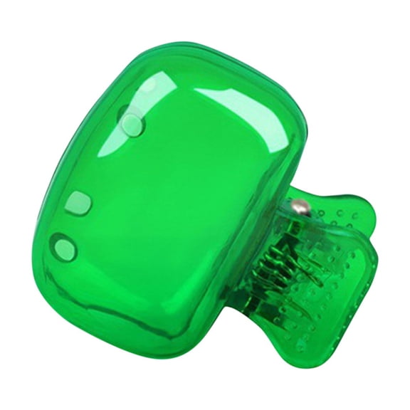 1 Pack Travel Toothbrush Head Covers Toothbrush Protector Cap Brush Pod Case Protective Portable Plastic Clip for Household Travel, Camping, Bathroom, School, Business