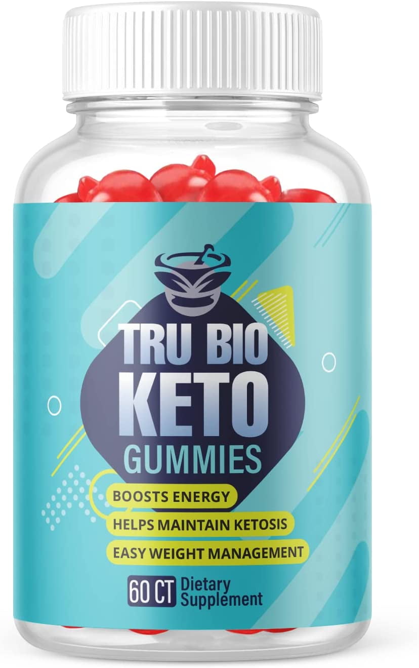 (1 Pack) Tru Bio Keto ACV Gummies Supplement for Weight Loss Energy