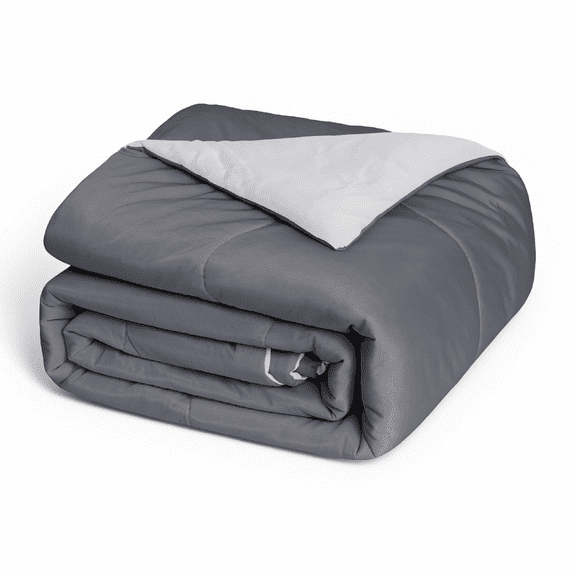 1-Pack Twin Size Comforter, Double-Sided Cool- Fabric, Lightweight Breathable Summer Blanket, 60"x90"