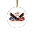 thumbnail image 1 of 1-Pack US 250th Anniversary Ornament, 250 Years of The United States Anniversary 2026 Patriotic Decorations for Christmas Tree Decor, Collectible Keepsake Gift for Patriots & History Lovers(#C), 1 of 5
