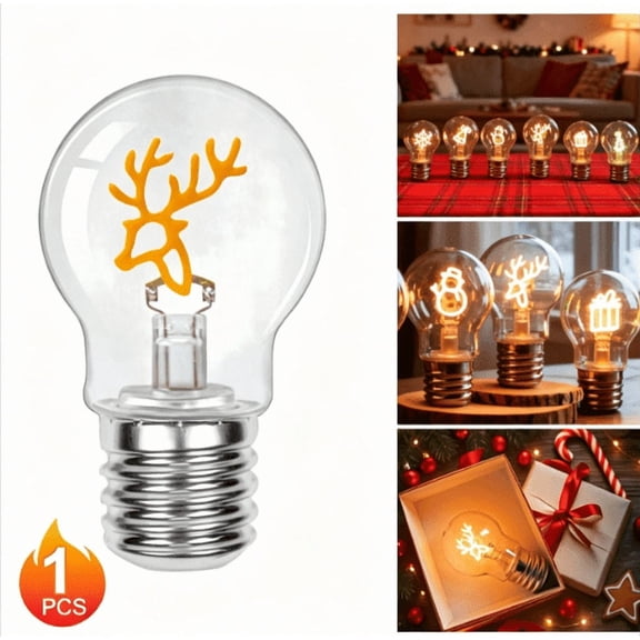 YIMIEMIT 1 Pack Elk Shaped LED Night Light for Bedroom Decor.