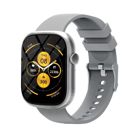 1 Pack Unisex Smart Watch Compatible with iPhone & Android, HD Bluetooth Call with Built-in Mic, Music Playback, Sleep Monitor & Multi-Sport Fitness Tracker, Multi-Color Options for Daily Wear