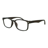 1 Pack Unisex Square Frame Blue Light Blocking Computer Reading Glasses Readers for Men Women 1.00