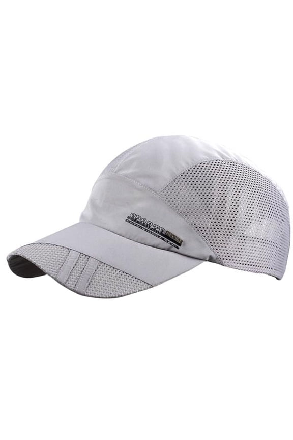 1-Pack Unisex Quick Dry Mesh Baseball Cap, Breathable Summer Sports Hat for Men Women, Adjustable Running Golf Fishing Hat TIKA