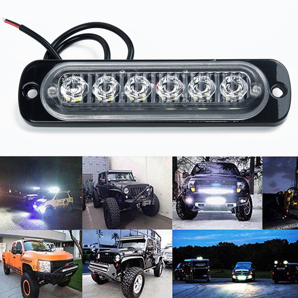 1 Pack Universal LED Light Work Bar Lamp Driving Fog Offroad SUV 4WD Auto Car Boat Truck,12W