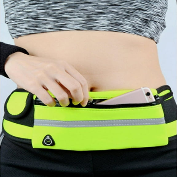 1-Pack Versatile Adjustable Running Belt Waist Pack – Water-Resistant Sports Fanny Pack for Men & Women Athletes TIKA