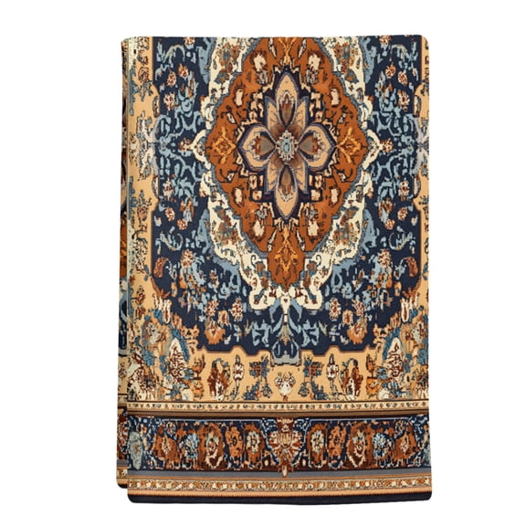 1 Pack Vintage Floral Kitchen Towels Brown Orange Classical Bohemian Farmhouse Decorative Dish Towel Sets Absorbent Quick Dry Hand Cloths Tea Towels for Cooking Baking Farmhouse Gifts 18x28in