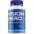 thumbnail image 1 of (1 Pack) Vision Hero - Revolutionary Advanced Vision Matrix Formula - Supports Healthy Vision - Dietary Supplement for Eyes Sight - 60 Capsules, 1 of 3