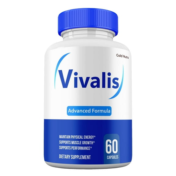 (1 Pack) Vivalis, Maximum Strength Vivalis Pills High Potency Formula Peak Performance for Men 1 Month Supply