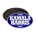 thumbnail image 1 of 1 Pack - Vote Kamala Harris Democrat 2024 Election Campaign Political Flexible Magnet - 5x3 Inch Oval, 1 of 1