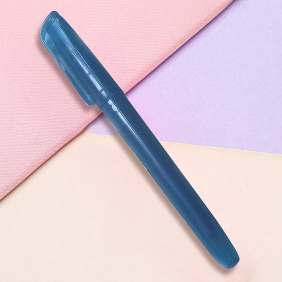 1 Pack Water-Based Highlighters Fine Tip Quick Dry No Bleed Fluorescent Highlighter Pen for Teens, Smooth Writing for Note Taking, Underlining & Journaling, Campus Office Supplies