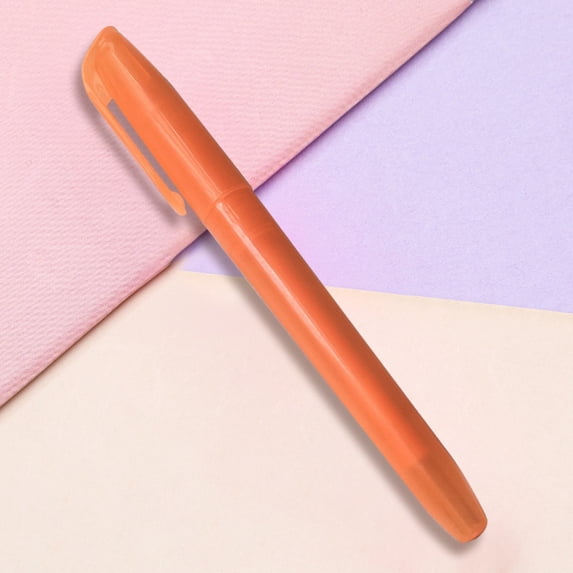 1 Pack Water-Based Highlighters Fine Tip Quick Dry No Bleed Fluorescent Highlighter Pen for Teens, Smooth Writing for Note Taking, Underlining & Journaling, Campus Office Supplies