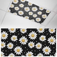 thumbnail image 1 of 1 Pack White Daisy Fluorescent Light Covers for Ceiling Lights Flowers Black Background Modern Art Magnetic Ceiling Light Covers Overhead Light Filters for Office Classroom Home, 1 of 9