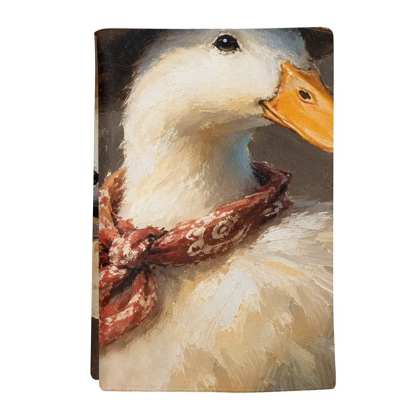 1 Pack White Duck Kitchen Towels Country Farmhouse Whimsical Duck with Hat Red Scarf Decorative Dish Towel Sets Absorbent Quick Dry Hand Cloths Tea Towels for Cooking Baking Farmhouse Gifts 18x28in