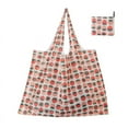 thumbnail image 1 of 1 Pack Women Girl Oxford Cloth Folding Shopping Bag Thickened 210D Large Portable Storage Bag Large Capacity Supermarket Shopping Bag for Wife Use Daily Casual, 1 of 43