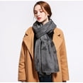 thumbnail image 1 of 1-Pack Women’s Oversized Tartan Blanket Scarf Wrap Shawl, Cozy Checked Pashmina Style Long Plaid Fashion Scarf for Fall Winter TIKA, 1 of 3