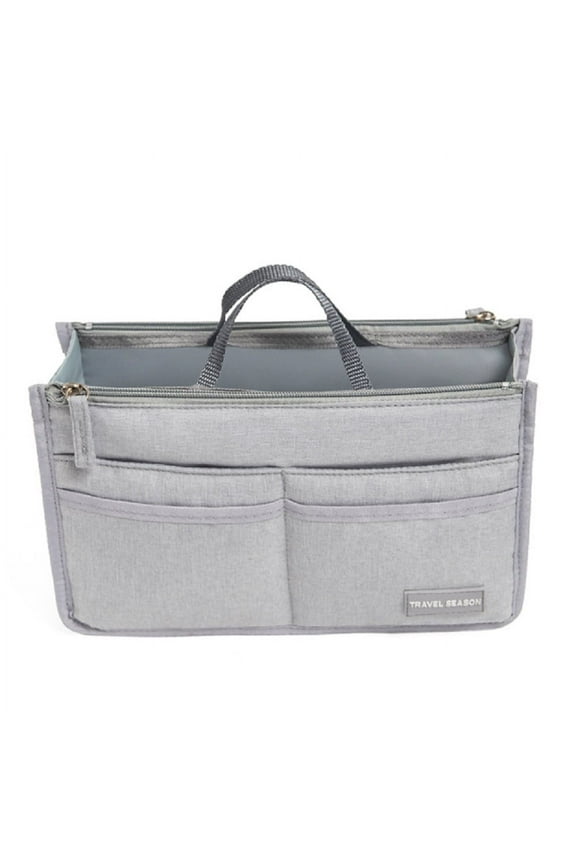 1-Pack Women’s Multifunction Travel Organizer Insert – Large Handbag Purse Liner for Makeup & Essentials TIKA