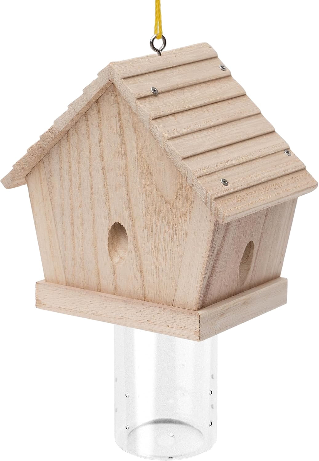 1 Pack Wood Carpenter Bee Trap for Outside - Best Bee Trap - Wood ...