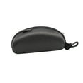 thumbnail image 1 of 1 Pack Zipper Hard Sunglasses Case With Plastic Hanging Hook Large Size Fits Most Big Glasses And Sunglassese, Portable Travel Eyeglasses Cases, Black, 1 of 5