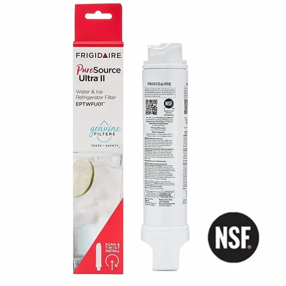 1-Pack for Frigidaire EPTWFU01 PureSource Ultra II Refrigerator Water Filter, Original OEM Replacement Cartridge