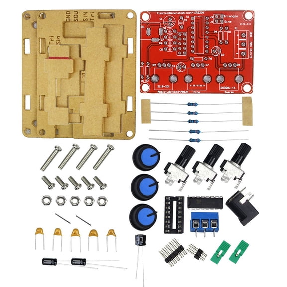 1 Pack for XR2206 Signal Generator Sine/Triangle/Square 1Hz-1Mhz Output DIY Kit