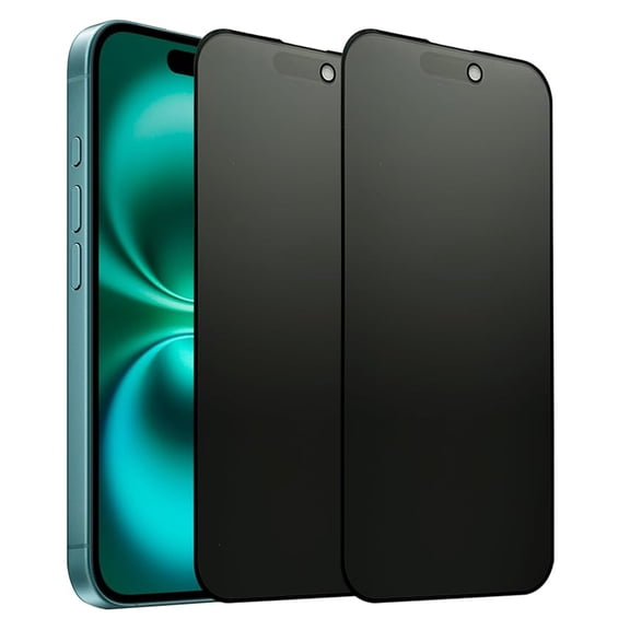 1 Pack for iPhone 17 Pro Privacy Screen Protector 9H Tempered Glass, Anti Spy Privacy Screen iPhone Accessories, Case Friendly Private Film, Smooth and Responsive Touch Anti-Scratch, Black