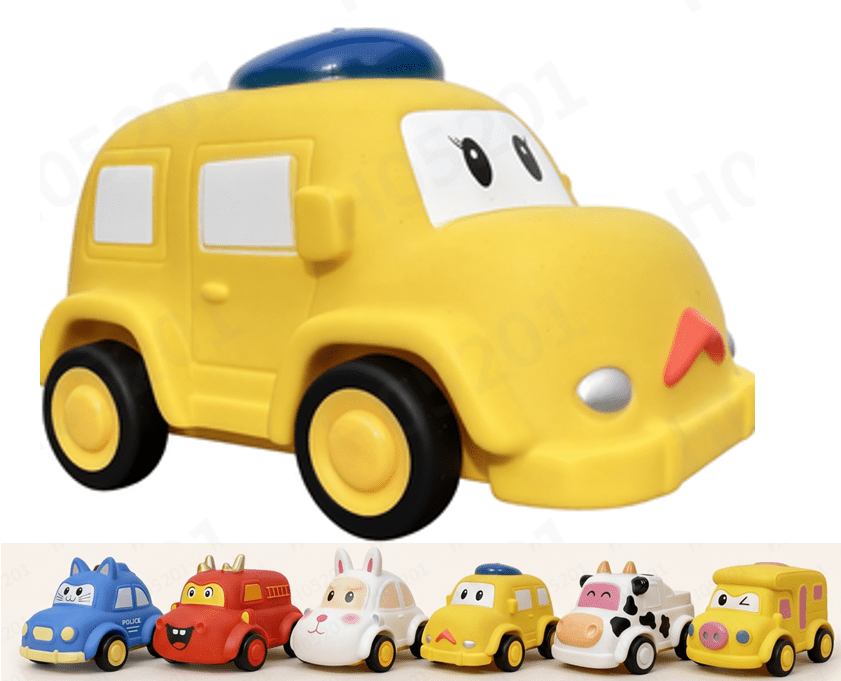 1 Pack l Toy Cars for Toddler 1 3, 2026 Upgraded Q Version Animal Pull ...