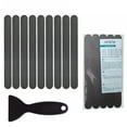 thumbnail image 1 of 1 Pack of Anti-Slip Stickers + Scraper 24Pcs Non Slip Bathtub Stickers Shower Floor Non Slip Grip Stickers With Scraper Bathroom Products, 1 of 9