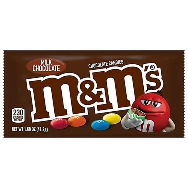 1 Pack of M&MS Peanut Milk Chocolate l Candy perfect for sharing | 1.69 ...