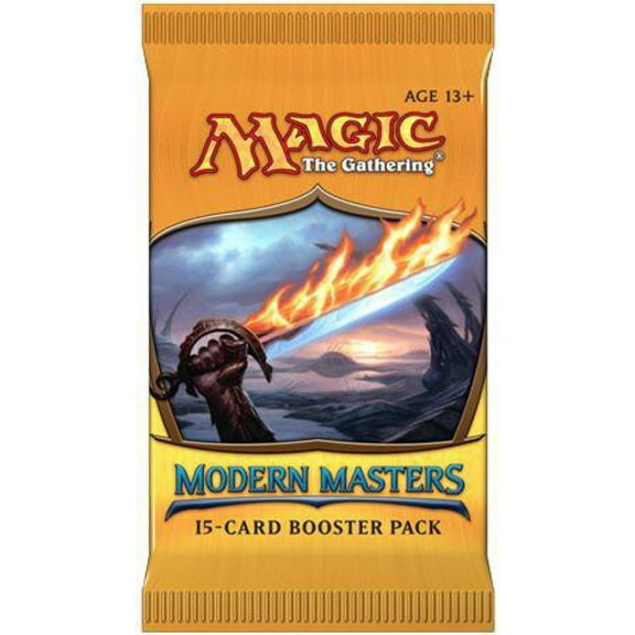 1 Pack of Magic the Gathering MTG: Modern Masters Booster Pack (15 Cards)