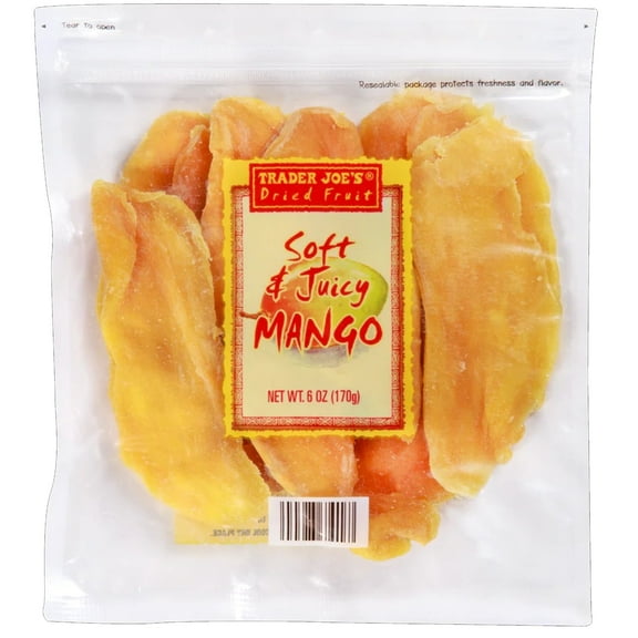 1 Pack of Trader Joes Soft & Juicy Mango - perfect for sharing