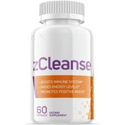 1 Pack zCleanse - Dietary Supplement for Joints, Focus, Memory, Clarity, Energy, Improved Sleep, Calm and Relax Mind - Advanced Formula for Overall Wellness - 60 Capsules