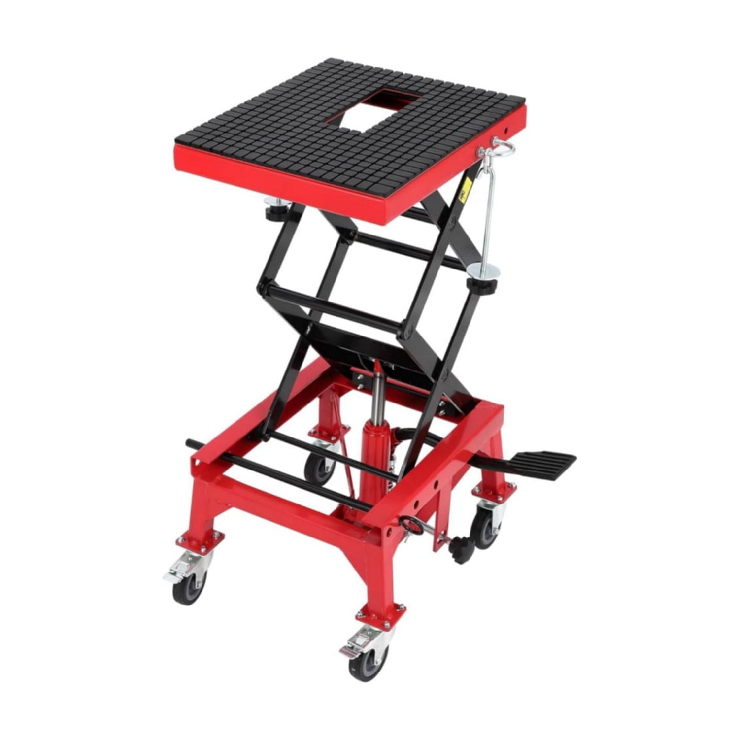 1 Package【Premium Item】 Metal Hydraulic Motorcycle Lift Jack Stand, 350 ...