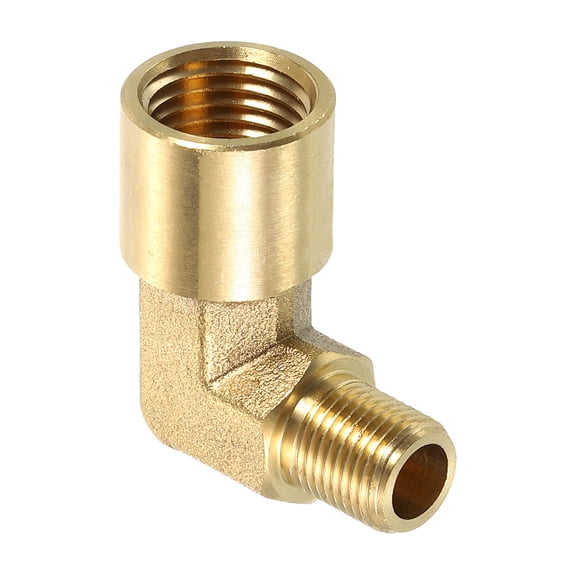 1 Packs 1/4 Inch NPT Female x 1/8 Inch NPT Male 90 Degree Elbow, Pipe Fitting, 27x31mm