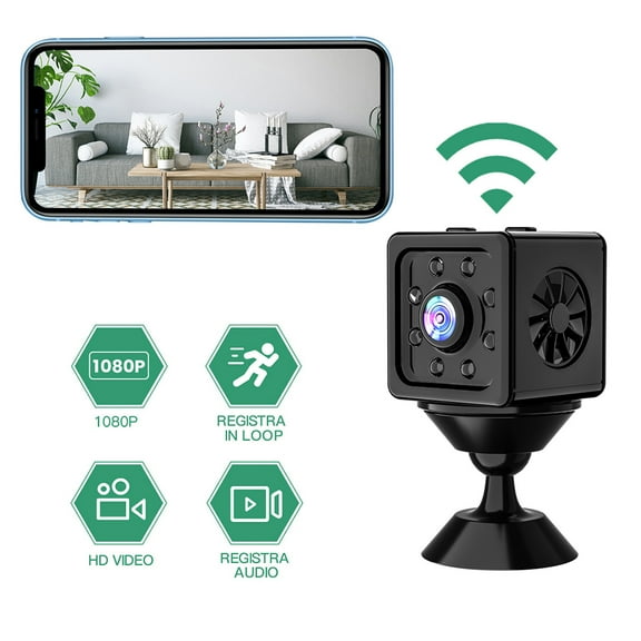 1 Packs 1080P WiFi Security Camera with Night Vision Motion Detection 150° Wide Angle 2-Way Audio Cloud Storage Home Surveillance Wireless Indoor Outdoor Baby Pet Monitor