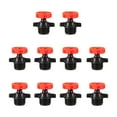 thumbnail image 1 of 1 Packs 10PCS 1/2 Inch Automatic Rotating Sprinkler Heads 360° Adjustable Garden Irrigation Sprayer, 5.5M Range, Set Durable Plastic for Lawn & Yard Watering, 1 of 5