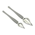 thumbnail image 1 of 1 Packs 2pcs Stainless Steel Decorating Spoons Set for Cake Dessert Baking Kitchen Tools Food Safe Painting Spoon with Long Handle for Drizzling Glaze Sauce Coulis Caramel Chocolate Decorations, 1 of 8